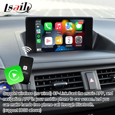 Lsailt Wireless CarPlay Android Video Interface for Lexus CT CT200H 2014-2017 Support Download APPs, NetFlix, YouTube