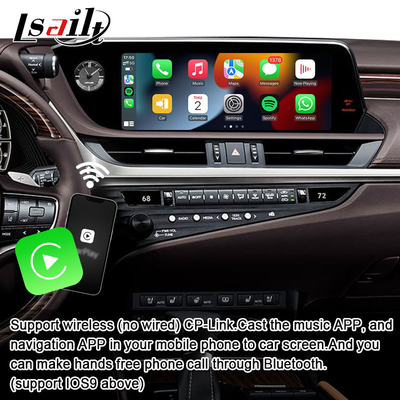 Lsailt Android CarPlay Interface for Lexus ES GS NX LX RX LS IS 2013-2021 With YouTube, NetFlix, Head Rest Screen