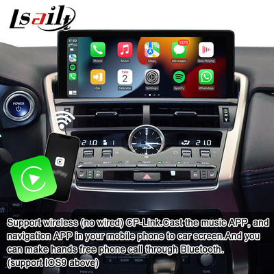 Lsailt 8+128G Qualcomm Android Interface for Lexus NX NX200H NX300 2013-2021 Included YouTube, NetFlix, CarPlay