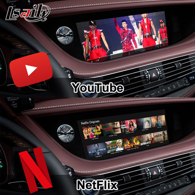 Lsailt 8GB Android Interface for Lexus LS S500h LS600h LS460 2013-2021 Included YouTube, NetFlix, CarPlay, Android Auto