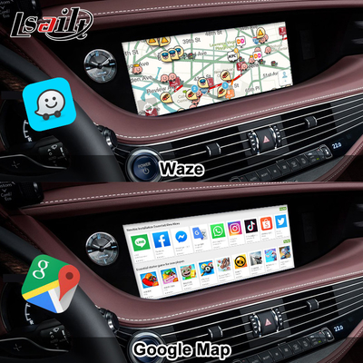 Lsailt 8GB Android Interface for Lexus LS S500h LS600h LS460 2013-2021 Included YouTube, NetFlix, CarPlay, Android Auto