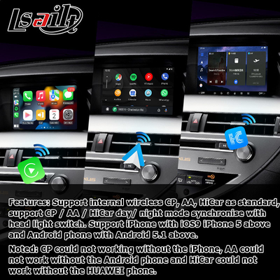 10.25 Inches Lexus Android Screen with Carplay ANdroid Auto Lsailt For RX350 RX450h