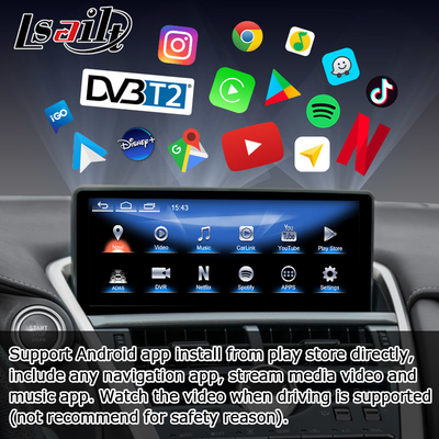 Lexus NX200t 10.25 Touch Screen upgrade Hexa Processor Android Auto Wireless Carplay