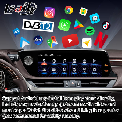 Lexus ES300h upgrade Touch Screen 12.3" Android Auto Carplay by Lsailt