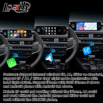 Android Carplay Lexus Touch Screen for UX200 UX250h DSP Adjustment android auto