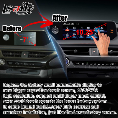 Android Carplay Lexus Touch Screen for UX200 UX250h DSP Adjustment android auto
