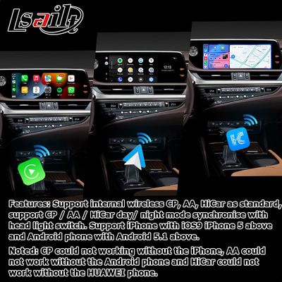 Lexus ES300h upgrade Touch Screen 12.3" Android Auto Carplay by Lsailt