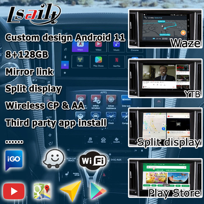 GPS carplay interface , 8+128GB Android 11 navigation box interface for Infiniti Q50 / Q60