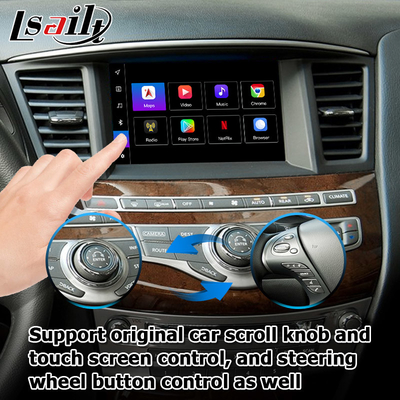Infiniti QX60 GPS Android auto Carplay Navigation System Multimedia Interface Android 11 8+128GB