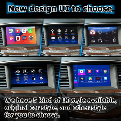 Infiniti QX60 GPS Android auto Carplay Navigation System Multimedia Interface Android 11 8+128GB
