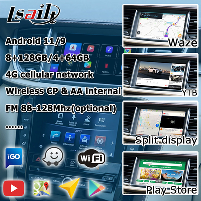 Carplay Navigation Android Navigation Video Interface Infiniti QX50 2018