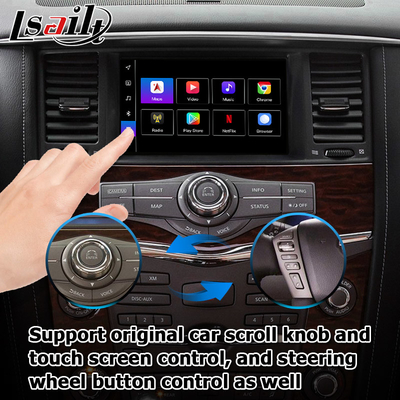 Nissan Patrol Y62 Armada Qualcomm base Car Navigation Box carplay GPS Navigation Device
