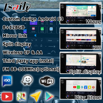 Lexus RX 2023 Android 11 video interface powered by Qualcomm RX350h RX500h RX350 RX450h+