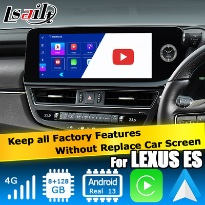 Lexus ES300h ES350 ES250 2023 Android 13 multimedia interface base on Qualcomm 6125