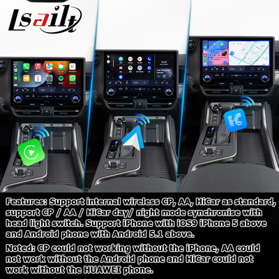 Lexus GX550 GX550h Anroid 13 video interface base on Qualcomm 6125 8+128GB