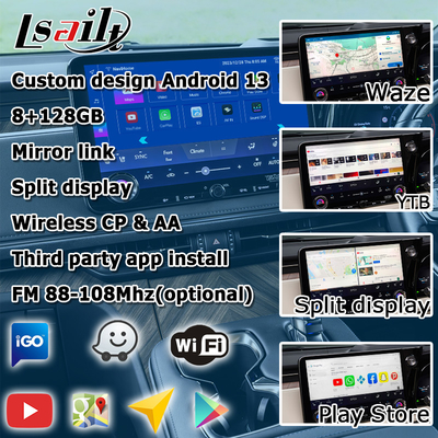 Android 13 8+128 Android multimedia interface for Lexus LM LM350h 2023