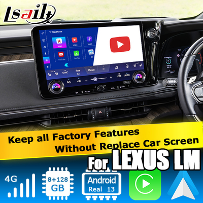 Android 13 8+128 Android multimedia interface for Lexus LM LM350h 2023