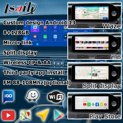 Lexus LS500h LS500 LS350 2022 Android 13 video interface 8+128GB base on Qualcomm