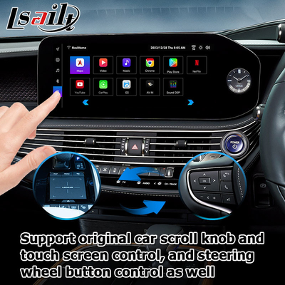 Lexus LS500h LS500 LS350 2022 Android 13 video interface 8+128GB base on Qualcomm