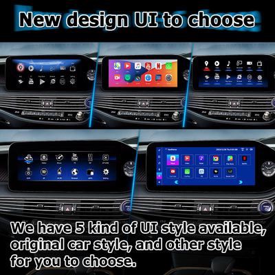 Lexus LS500h LS500 LS350 2022 Android 13 video interface 8+128GB base on Qualcomm