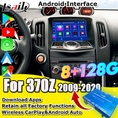 HDMI 8G Android Multimedia Interface with CarPlay , YouTube,Google Play, NetFlix For Nissan Patrol 370Z Quest,Android 13