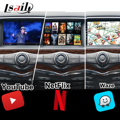 Lsailt 8G Smart Infotainment Module for Nissan Armada Patrol Support Headrest Screen, Wireless CarPlay , NetFlix