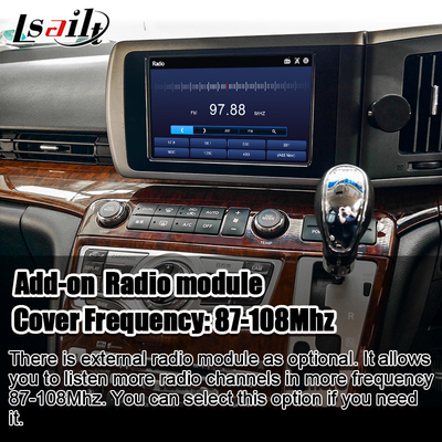 Lsailt 8G Android Smart Infotainment Module for Nissan Elgrand E51 Series 3 Support CarPlay, YouTube, Headrest Screen