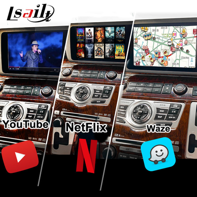 Lsailt 8G Android Smart Infotainment Module for Nissan Elgrand E51 Series 3 Support CarPlay, YouTube, Headrest Screen