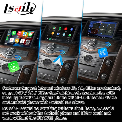 Infiniti QX80 / QX56 Android Auto Carplay Interface base on Qualcomm 8+128
