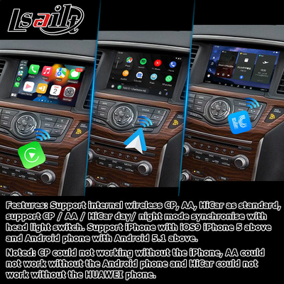 Nissan Pathfinder R52 Android 13 video Interface wireless carplay 8+128 Android base