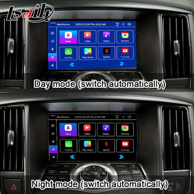 Lsailt 8G CarPlay&Android Video Interface for Nissan Maxima 09-15 Infiniti G37 with Google , YouTube, NetFlix