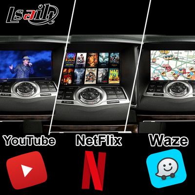 Lsailt 8G CarPlay&Android Video Interface for Nissan Maxima 09-15 Infiniti G37 with Google , YouTube, NetFlix