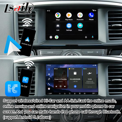Nissan Multimedia Interface 8G Android 13 Infotainment Interface for Pathfinder R52 2013-2020 Armada Patrol with CarPlay