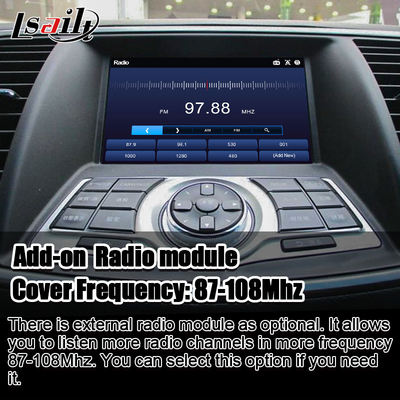Nissan Multmedia Interface for Teana J32 Murano Quest Patrol Android 13 Infotainment Module with NetFlix, YouTube