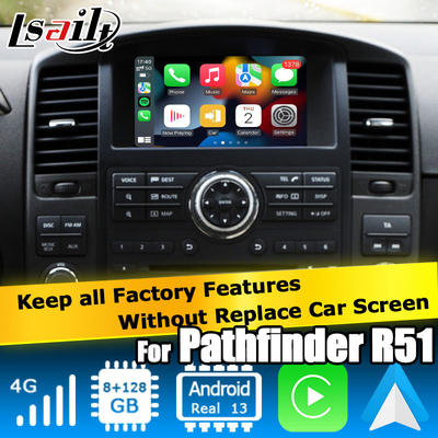 Nissan Pathfinder R51 Android Carplay multimedia interface Android Auto