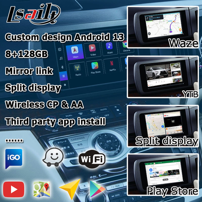 Nissan Elgrand E51 series 3 Android 13 Qualcomm 8+128GB Carplay Android Auto video interface