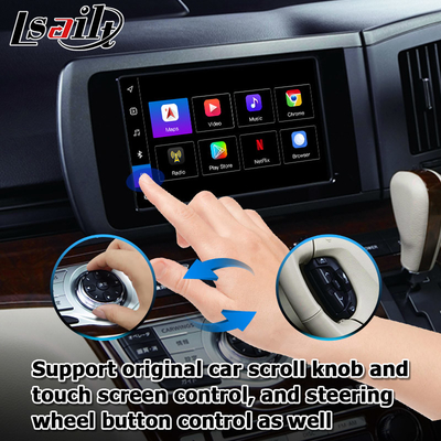 Nissan Elgrand E51 series 3 Android 13 Qualcomm 8+128GB Carplay Android Auto video interface