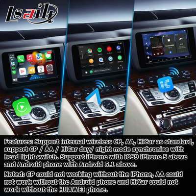 Nissan Elgrand E51 series 3 Android 13 Qualcomm 8+128GB Carplay Android Auto video interface