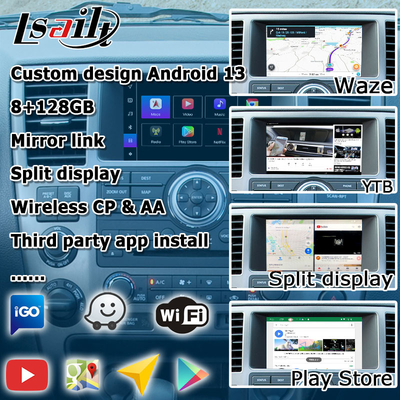Nissan Armada TA60 factory style Android multimedia video interface, support wireless Carplay Android Auto
