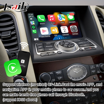 Lsailt 8G Android Infotainment Module for Infiniti EX QX50 2008-2017 Included Wireless CarPlay, YouTube, NetFlix
