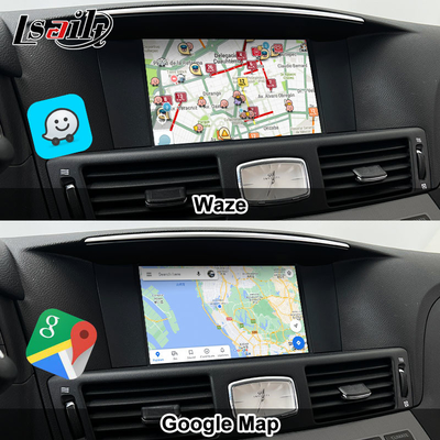 8G Qualcomm Android Multimedia Interface for Infiniti Q70 M45 M25 2010- Wireless CarPlay Box, Android Auto, NetFlix