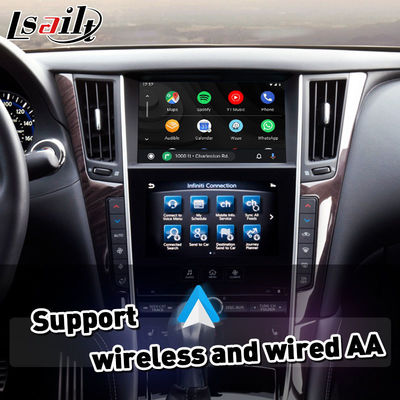 Lsailt CP + AA OEM Integration Carplay Interface for 2021-Present Infiniti Q50 Q60 Q60S Q50S