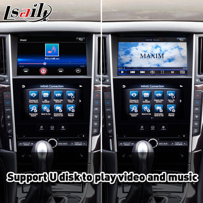 Lsailt CP + AA OEM Integration Carplay Interface for 2021-Present Infiniti Q50 Q60 Q60S Q50S