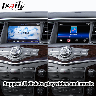 Carplay Android Auto Multimedia Interface for 2020-2023 Nissan Patrol Y62