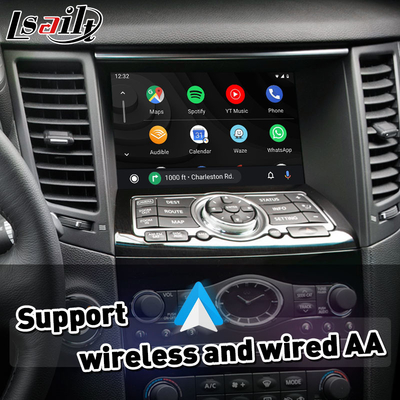 Lsailt Wireless Android Auto Mirrorlink Carplay Interface for 2013-2017 Infiniti QX70
