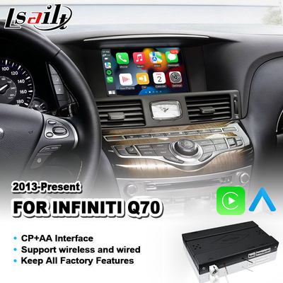 Lsailt Wireless Carplay Android Auto Interface For 2013-2019 Year Infiniti Q70
