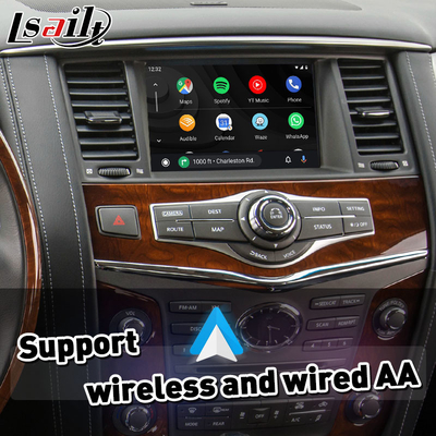 Lsailt Wireless Android Auto Carplay Interface For Infiniti QX80 2013-2017