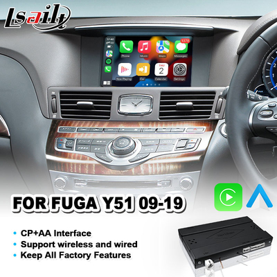 Android Auto OEM Integration Video Interface Carplay for 2009-2019 Nissan Fuga Y51