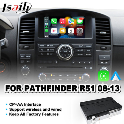 Wireless Android Auto Integration Carplay Interface for 2008-2013 Nissan Pathfinder R51 Navara D40