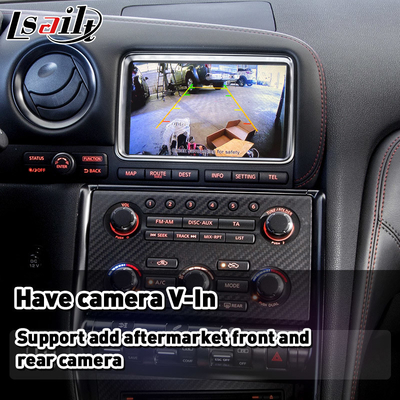 Lsailt Android Auto CP AA OEM Integration Video Interface Carplay for Nissan GTR GT-R R35 2011-2016